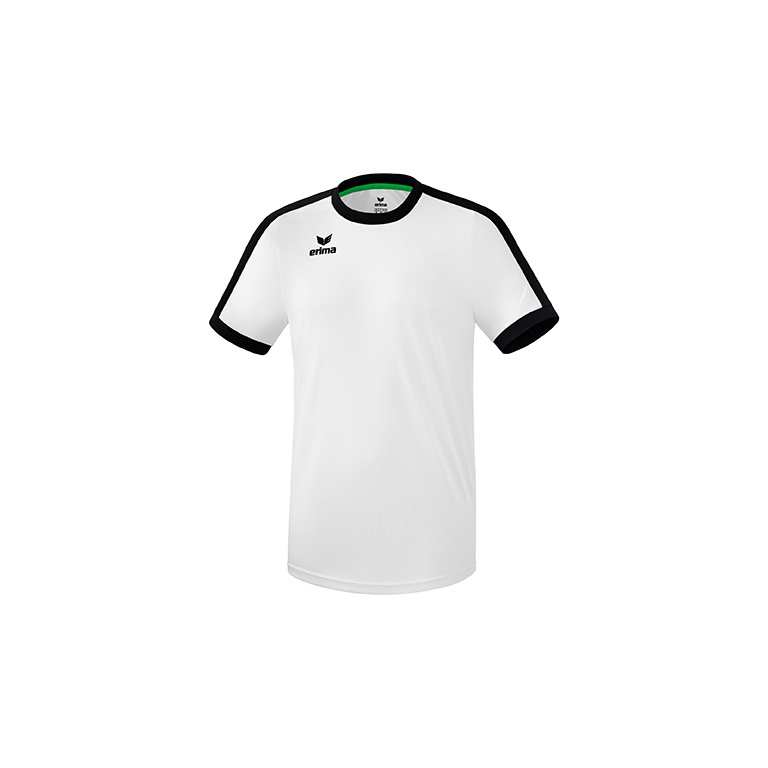 Erima Sport T-shirt Jersey Retro Star (100% Polyester) white/black Men